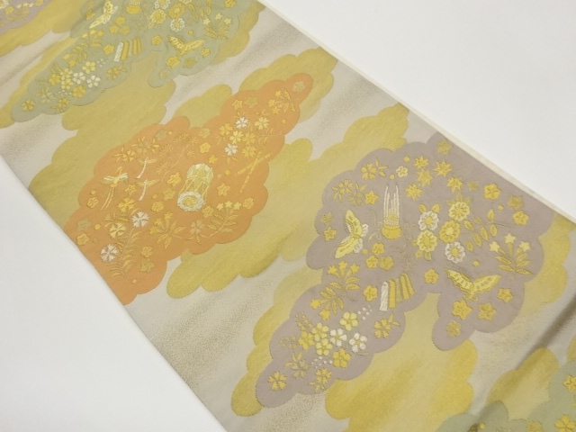 JAPANESE FUKURO OBI / WOVEN TREASURES